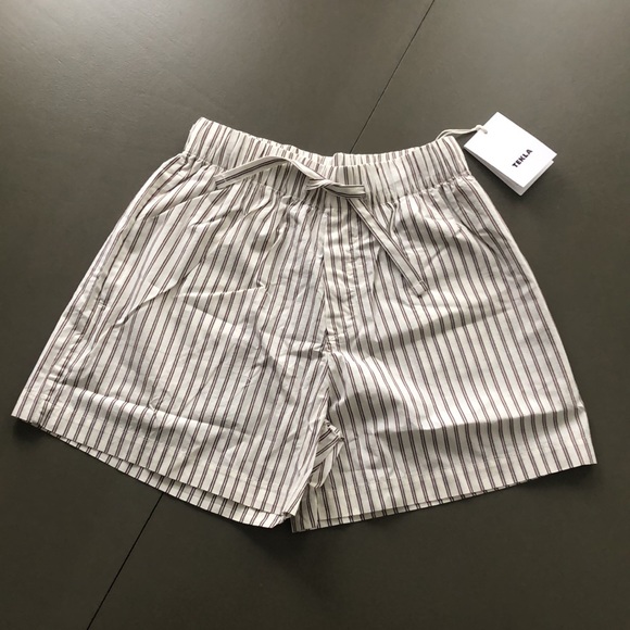 Tekla Poplin Shorts - Picture 2 of 10